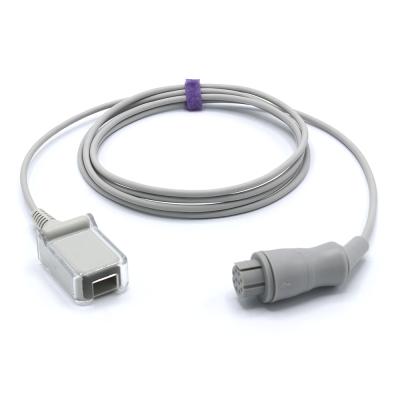 China TPU GE-datex Ohmeda SpO2 adapter cable, 2.2m, 1pcs/bag-SP0210B for sale