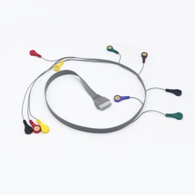 China Compatible TPU EDAN SE-2003/SE-2012 Holter ECG Cable 10leads for sale