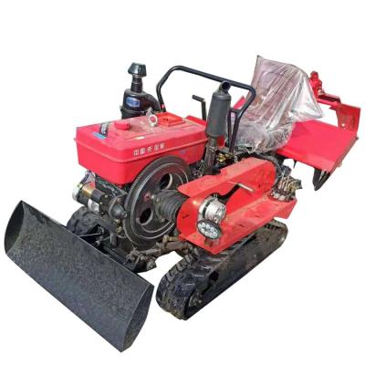 China Micro Tillage Soil Tillage Plant Crawler Cultivator Micro Cultivator for sale