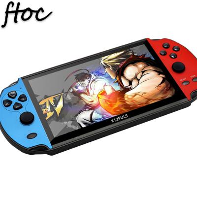 China Support Multi Languages ​​X12 Plus Player Mini Game Retro 7.0 Bit 128 Bit Handheld Pocket Video Game Console for sale