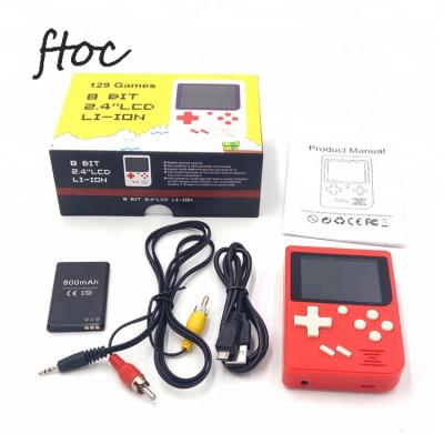 China Supports 2018 IOS 2018 Built-in 2.4inch Handheld Game Console 8 Bit Boy Video Game Game Player With TV Output for sale