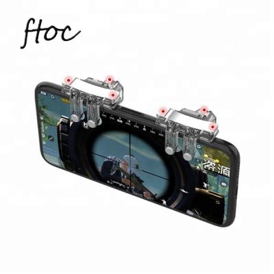 China Supports Hot Selling IOS Game Auxiliary Artifact L1R1 Trigger Buttons PUBG Mobile Shooting Game Controller for sale