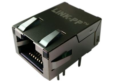 China RJMG2010SXX30NR Ultra RJ45 Low Profile Jack 1000Base-T Single Port Tab-up Model for sale