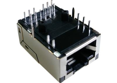 Cina Ethernet di basso profilo di altezza 1x 10/100/1000Base-T di LPJK7003B98NL Rj45 11.3mm in vendita