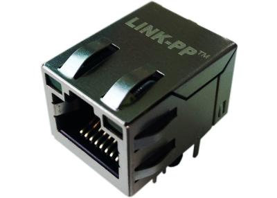 Chine Port simple de LPJ16264AENL RJ45, 10/100Base-T magnétique à vendre