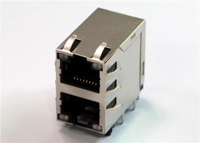 China 0843-2B1T-Y1-F, RJ45 empilhado 2x1 com 1000Base - transformador 08432B1TY1-F de T à venda