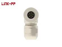 China Screw M12 Circular Connectors T4113012081-000 IP67 Waterproof for sale