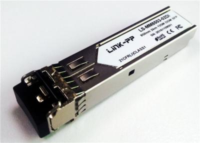 China Transceiver 850nm in mehreren Betriebsarten, LC, 2km, -40°C~+85°C 155Mbps SFP mit Reichweite DDM 2km zu verkaufen