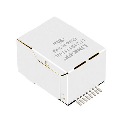 China MTJ-88TX1-FS-M4T-SMT-TR Ethernet SMT RJ45 Connector With 10/100 Base-T LPJ19111DNL for sale