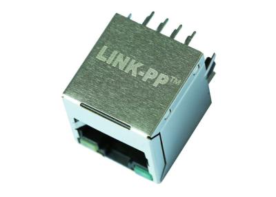 China 5-2301995-3 RJ45 vertical Jack 10/100 BASE-TX LPJD4012B47NL magnético en venta