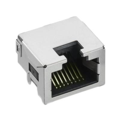 China 634108150321 RJ45 SMT Connector Low Profile Ethernet Port LPJE4717-2DNL for sale