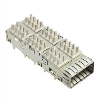 Китай 1888631-2 клетка положения QSFP+ с Пресс-пригонкой соединителя теплоотвода через отверстие продается