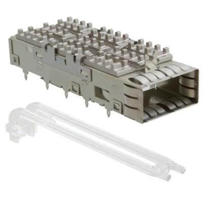 Κίνα 1888971-3 QSFP+ Cage with Heat Sink Connector Press-Fit Through Hole προς πώληση