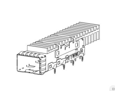 China DWDM EML LC Duplex Optical Fiber Transceiver 2291634-3 for sale