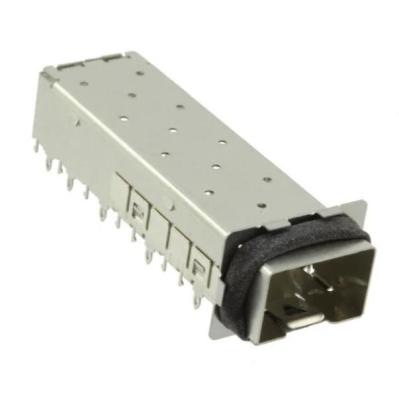 China Conector de ángulo recto 2057086-2 de la jaula de la posición SFP+ en venta