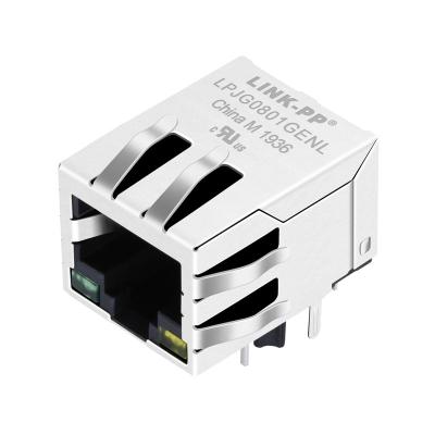 China RB1-215BAM1A Gigabit Ethernet Transformer Rj45 Female To Female Connector for sale