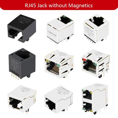 China 95501-6889 Low Profile Rj45 Surface Mount Jack Connector LPJE8802NNL for sale