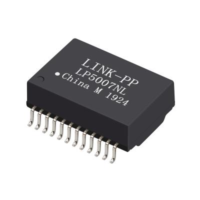 中国 LP5007NLのイーサネットLAN磁気学100/1000 BASE-T単一の左舷SMT GT0002 販売のため