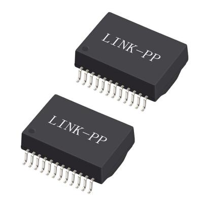 中国 HX5026NL Compatible LINK-PPの1000の基盤T LAN Transformer 4.5KVrms Single Port SMD 24PIN 販売のため