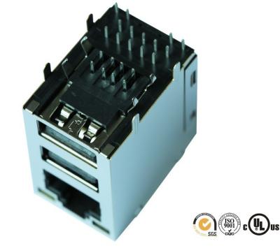 Cina Single board computer incastonate gigabit del connettore di P25-156-P9W9 RJ45 USB in vendita