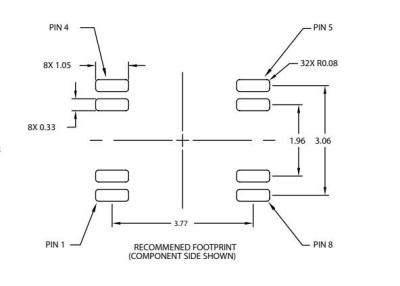 Китай Трансформатор телекоммуникаций Pin TC5000P POE+ 30W 5G BASE-T SMD POE+ 30W 8 продается