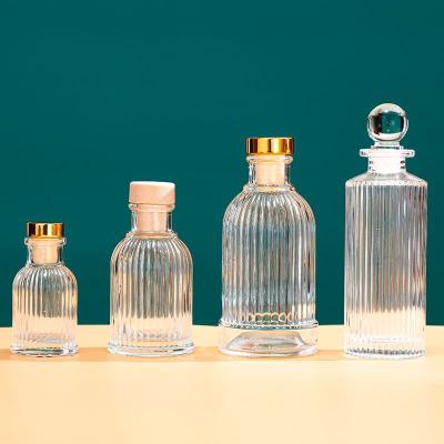 China Diffusers Luxury Essential Oil Bottle Transparent Frosted Essential Oil Bottle Essence is Divided into Dilute Empty Bottles for sale