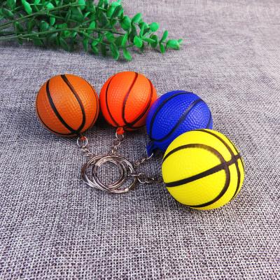 China Wholesale Small Small Rubber Children's Bionic Toys PU Keychain Foaming Pendant Gift for sale