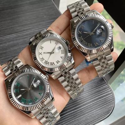 China Waterproof luxury men's watch full automatic machinery using 2813 movement 316L brand mineral glass material watch for sale