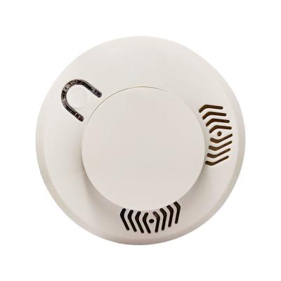 China Industry-Grade AC220V 4-Wire Photoelectric Smoke Detector and Fire Alarm with Relay Output for sale