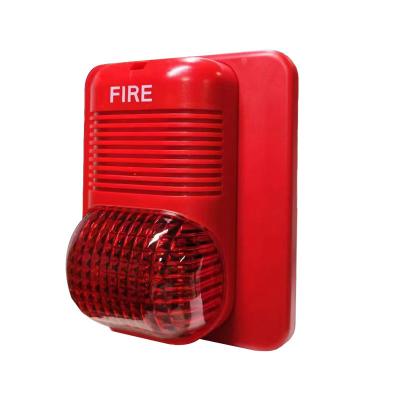 China Conventional Fire Alarm System for 24V DC Systems Long Life Strobe and Loud Alarm Sound for sale