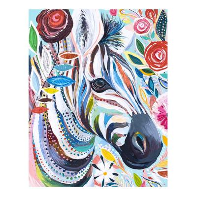 China Home decoration; Gift ; DIY hobby ever opens the moment Diamond Painting Set 3D DIY Owl Wolf Antelope Full Square Drill colorful animal ASF1955 for sale