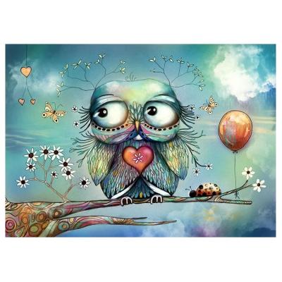 China Home decoration; Gift ; DIY Hobby Ever Opens The Moment Diamond Painting 5D DIY Owl Tree Balloon Decor Activities Cute For Kids 3F2168 for sale