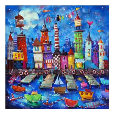 China Home decoration; Gift ; DIY Hobby Crafts Ever the Moment Diamond Painting Cross Stitch Handmade Full Square Building Ship Cartoon 3F360 for sale