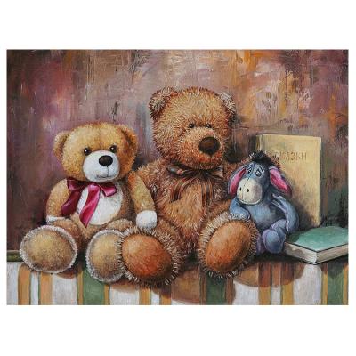 China Ever Full Moment Diamond Painting Lovely Bear Mosaic Picture DIY Drill Handwork Embroidery Square Wall Art Decoration 3F2446 for sale