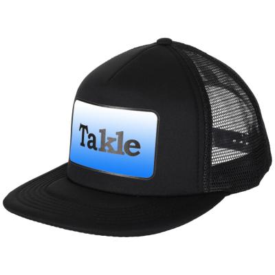 China JOINT Wholesale Cheap Custom Made High Quality Plain 5 Panel Printed Logo Foam Mesh Trucker Caps Hat for sale