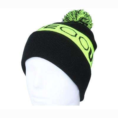 China 2021 NEWEST JOINT Wholesale Jacquard Children's Custom Hat Pom Pom Knit Beanie for sale