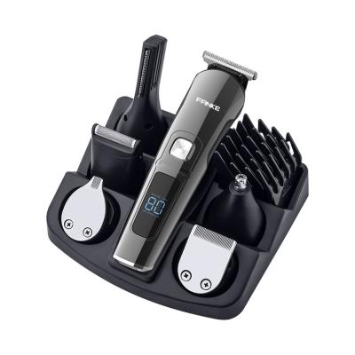 China Commercial Professional IPX7 Waterproofed 11 in 1 Electric Hair Trimmers Rechargeable Beard Hair Clippers Kit for sale