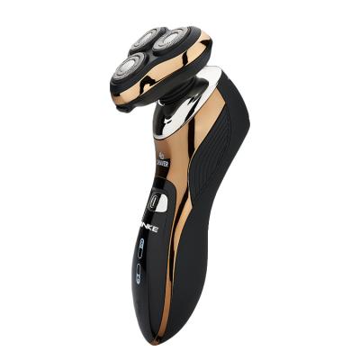 China Triple Blade Fanke Rechargeable Type And Triple Rotary Electric Shaver For Men for sale