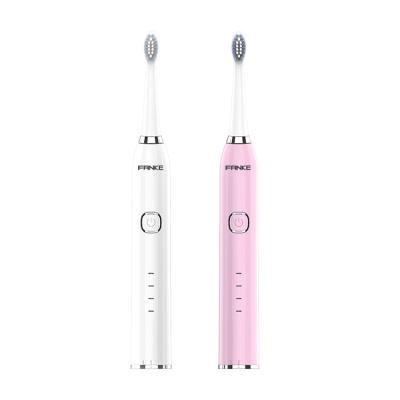 China Cheap Custom Battery Powered Hot Selling Soft Smart Electric Toothbrush Rechargeable for sale