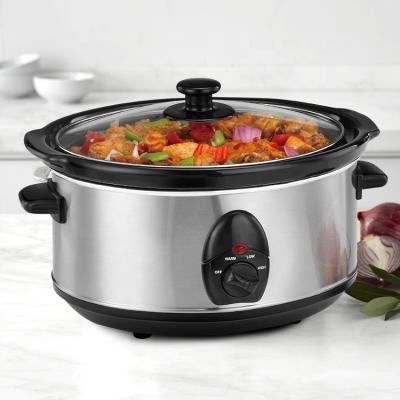 China Zhanjiang Electric Home Appliance Stainless Steel Stew Slow Cooker 3.5QT Sous Vide From China for sale