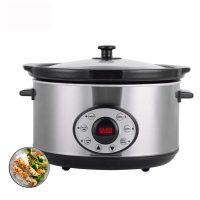 China New Hotel Hotel Jug Promotional Commercial Pot 220V 8.0Qt Digital Slow Cooker for sale