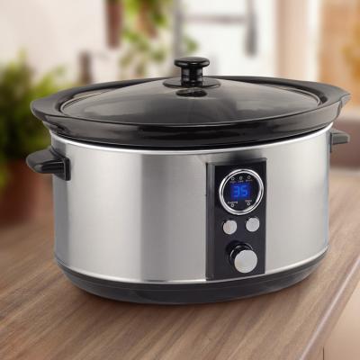 China Hot Sale Household 3.5L Pot Cooker Digital Slow Electric Automatic Cooker Stew Cooker for sale