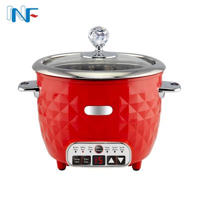 China Household Bangladesh one person sharp red rice cooker with 110 220 volts for sale