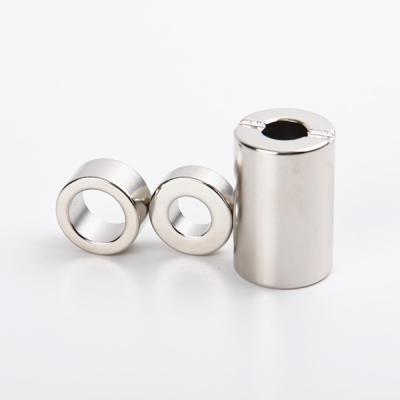 China High Quality Consistency N35 N42 Super Strong Sintered Neodymium Permanent Magnets Ring for sale