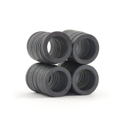 China Industrial Magnet Multipolar Sintered Ferrite Magnet Ring For Loud Speaker for sale