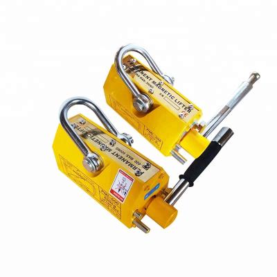 China China Steel Factory Drop Lift Magnetic Lifter 5 Ton Lifter Permanent Magnetic Magnet Hoist Crane for sale