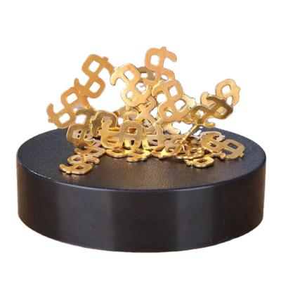 China Hot Selling Magnetic Relaxation Toy Office Home Decoration Industrial Magnet Desktop Sculpture for sale