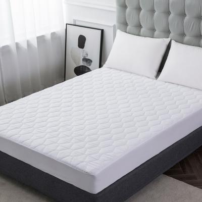 China Anti Dust Mite (Queen) Quilted Underpad Fitted Mattress Cover Stretches Up To 18 Inches Deep Mattress Topper for sale