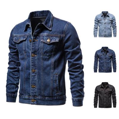 China Wholesale Viable Mens Denim Jacket Blue Classic Jackets For Men for sale