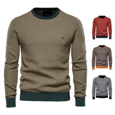 China Winter Fashion Man Anti Shrink Knitted Sweater Crewneck Men Cable Casual Sweaters for sale